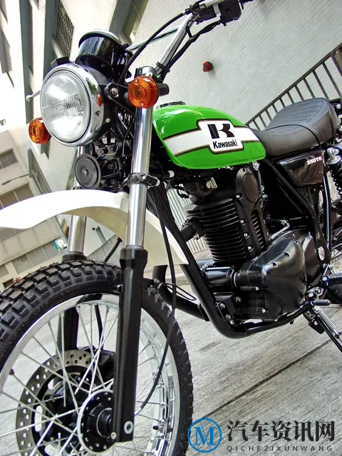 老照片、新感悟：Kawasaki 250TR，Scrambler 复古越野的廉价年代-3