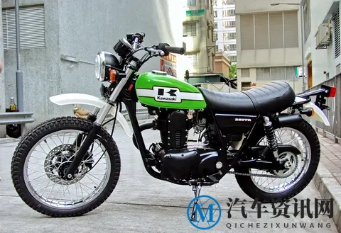 老照片、新感悟：Kawasaki 250TR，Scrambler 复古越野的廉价年代-1