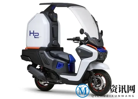 丰田和雅马哈还合作了一款氢能源摩托车H2 Buddy Porter Concept-1