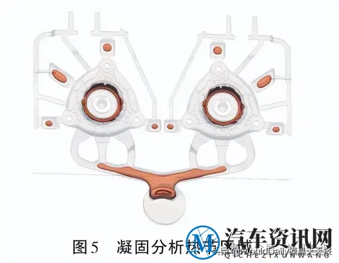 铝合金汽车减震器顶胶支座压铸工艺和模具设计-3