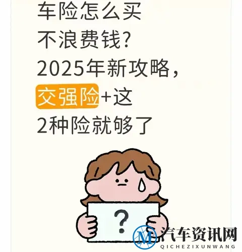 车险怎么买不浪费钱？2025年新攻略，交强险+这2种险就够了-1