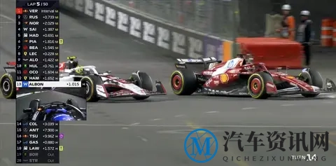 F1拉斯维加斯站正赛：维斯塔潘夺冠，诺里斯P2，汉密尔顿P10-1