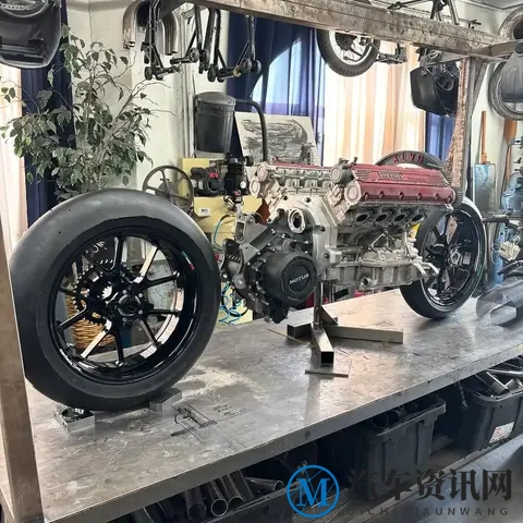 法拉利 V8 摩托车制作全攻略(不建议在家尝试)-2