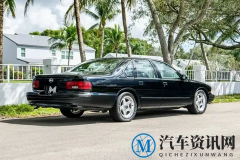 1996年雪佛兰Impala SS封存30年原厂塑料未拆仅行驶126公里！-3