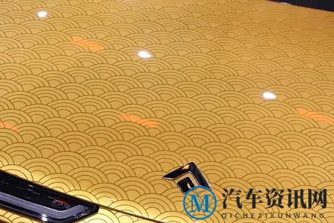 昊铂SSR云纹金高定版亮相广州车展 售148.6万元-1