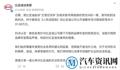 两天俩事！王悟空被惩廉玉波当选，比亚迪这波赢麻了-1