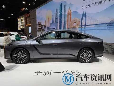 2025广州车展，实拍雷克萨斯ES纯电轿车，真的不被看好吗！-2
