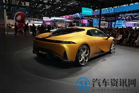 昊铂SSR云纹金高定版亮相广州车展 售148.6万元-2